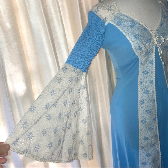 Vintage Fairy Princess Medieval Prairie Dress - Picture 4 of 6